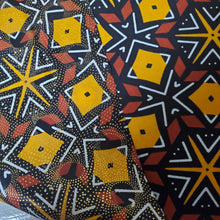 Load image into Gallery viewer, Ankara Geometric Metallic