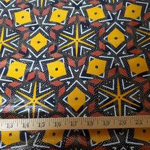 Load image into Gallery viewer, Ankara Geometric Metallic