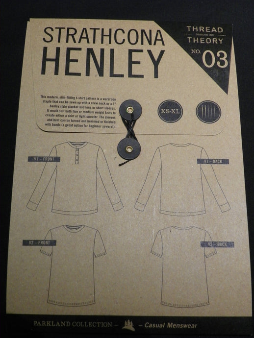 Thread Theory Strathcona Henley Sewing Pattern