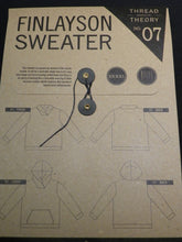 Load image into Gallery viewer, Finlayson Sweater sewing Pattern