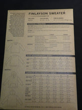 Load image into Gallery viewer, Finlayson Sweater sewing Pattern