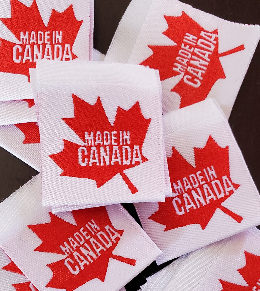 Made in Canada Clothing Label