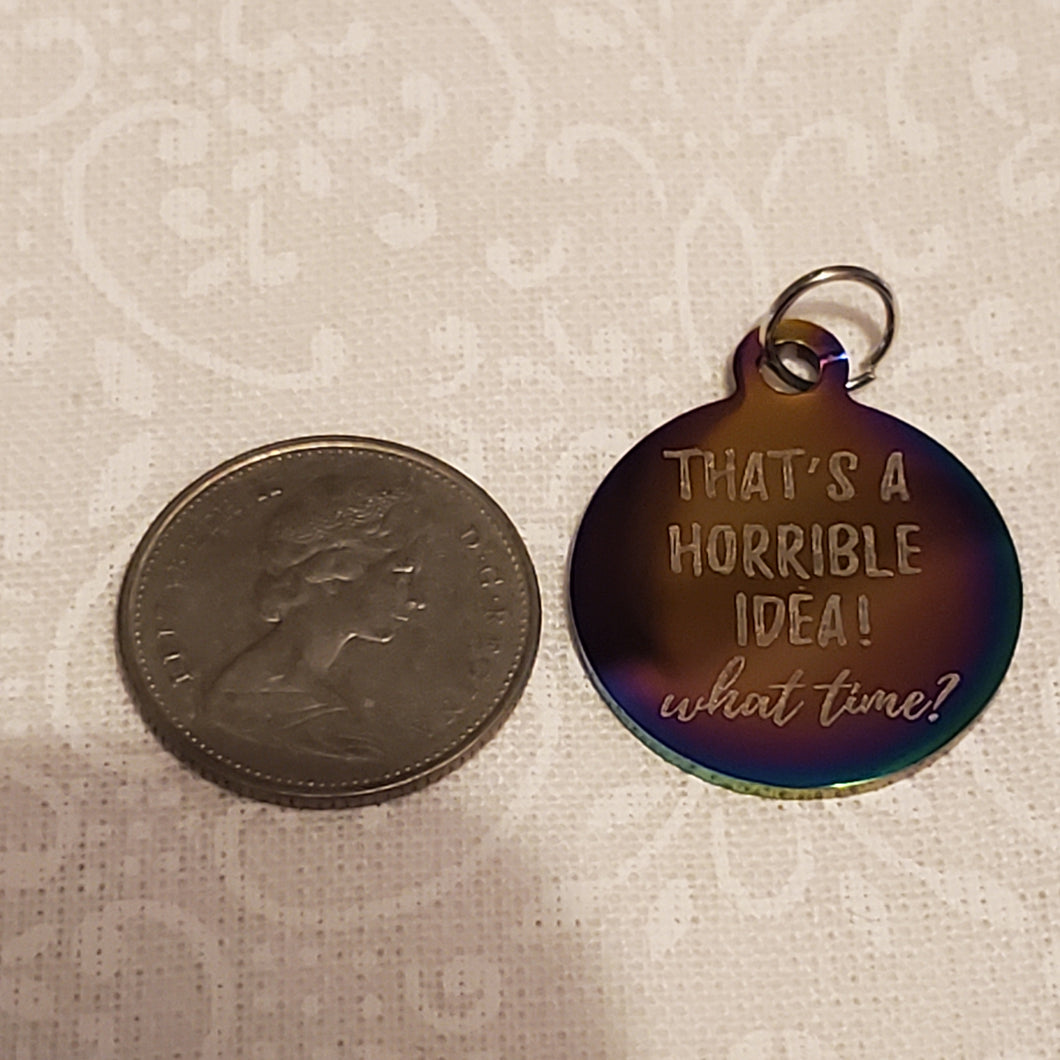 Zipper Pulls / Charms (A Variety of Sayings ) Pick your Favourite