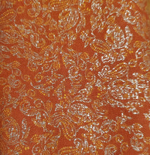 Load image into Gallery viewer, Glittery Rust cotton
