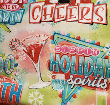 Load image into Gallery viewer, Cheers Santa Christmas Cotton
