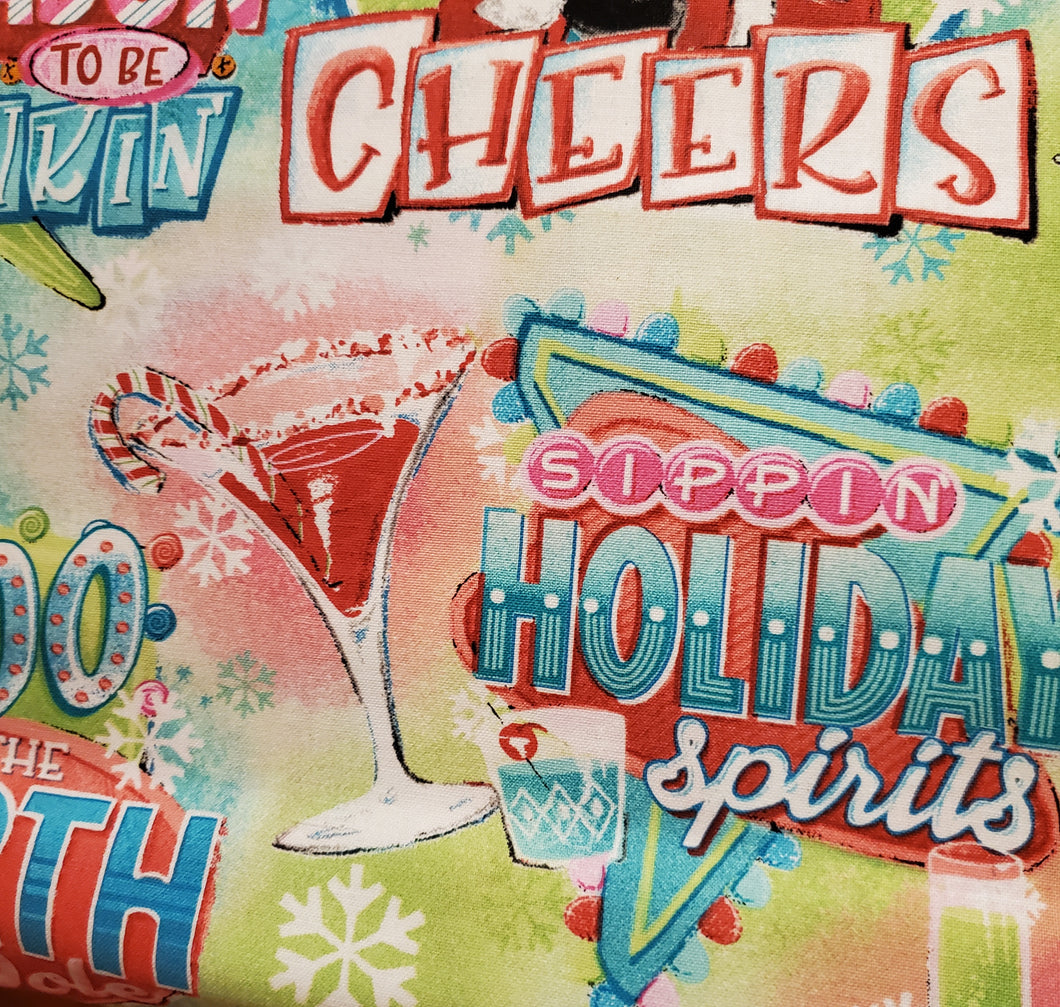 Cheers Santa Christmas Cotton