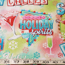 Load image into Gallery viewer, Cheers Santa Christmas Cotton
