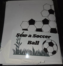 Load image into Gallery viewer, English Paper Piece a Soccer Ball Kit

