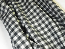 Load image into Gallery viewer, Navy Gingham 2m cuts only
