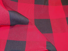Load image into Gallery viewer, Red/ Black Big Buffalo Plaid
