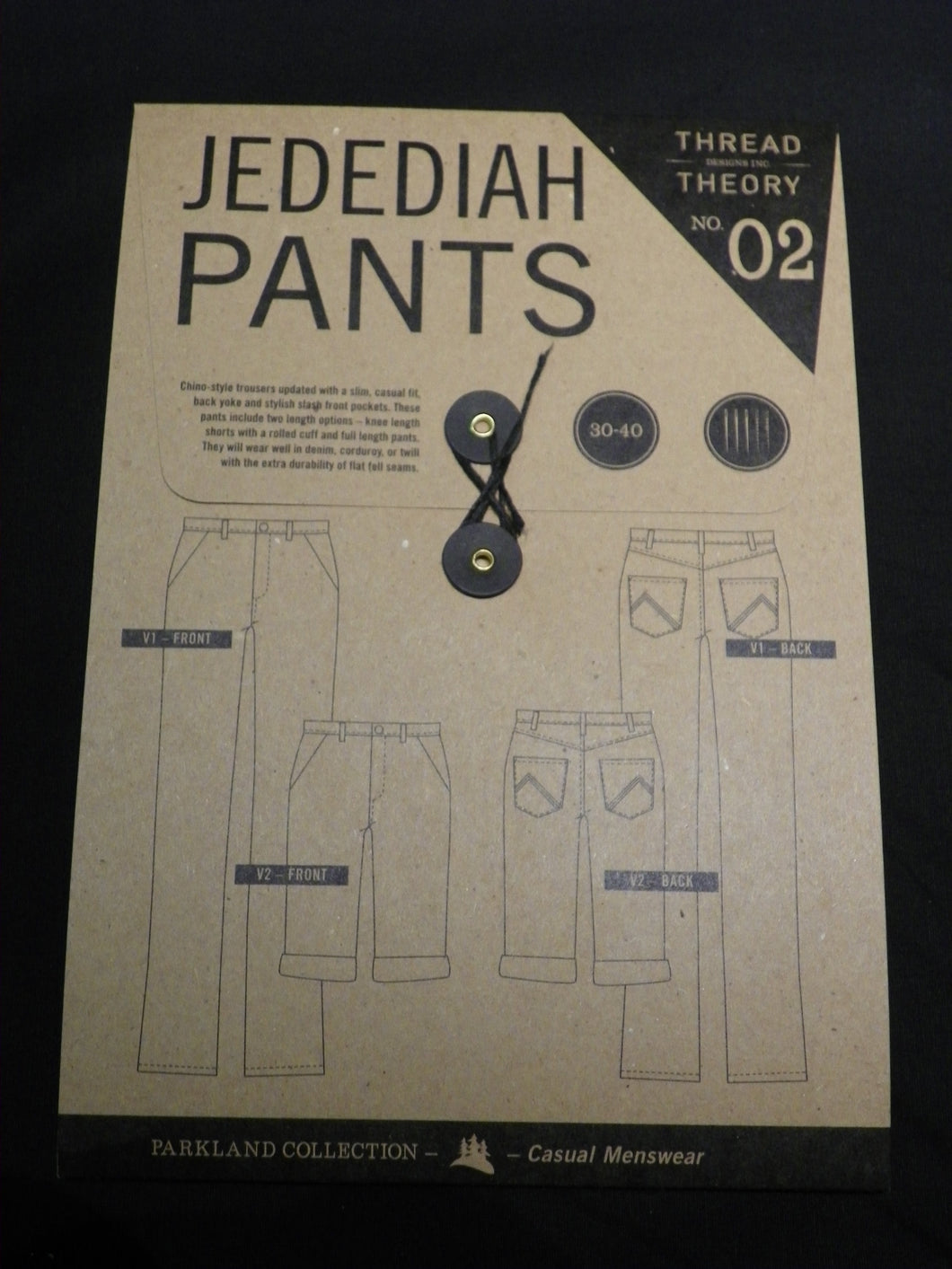 Jedediah Pants Sewing Pattern
